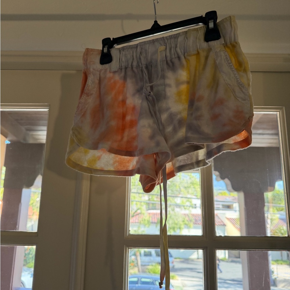 Young Fabulous & Broke Multicolor Tie-Dye Shorts XS